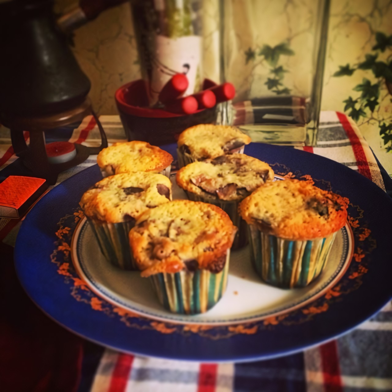 Маффины с инжиром