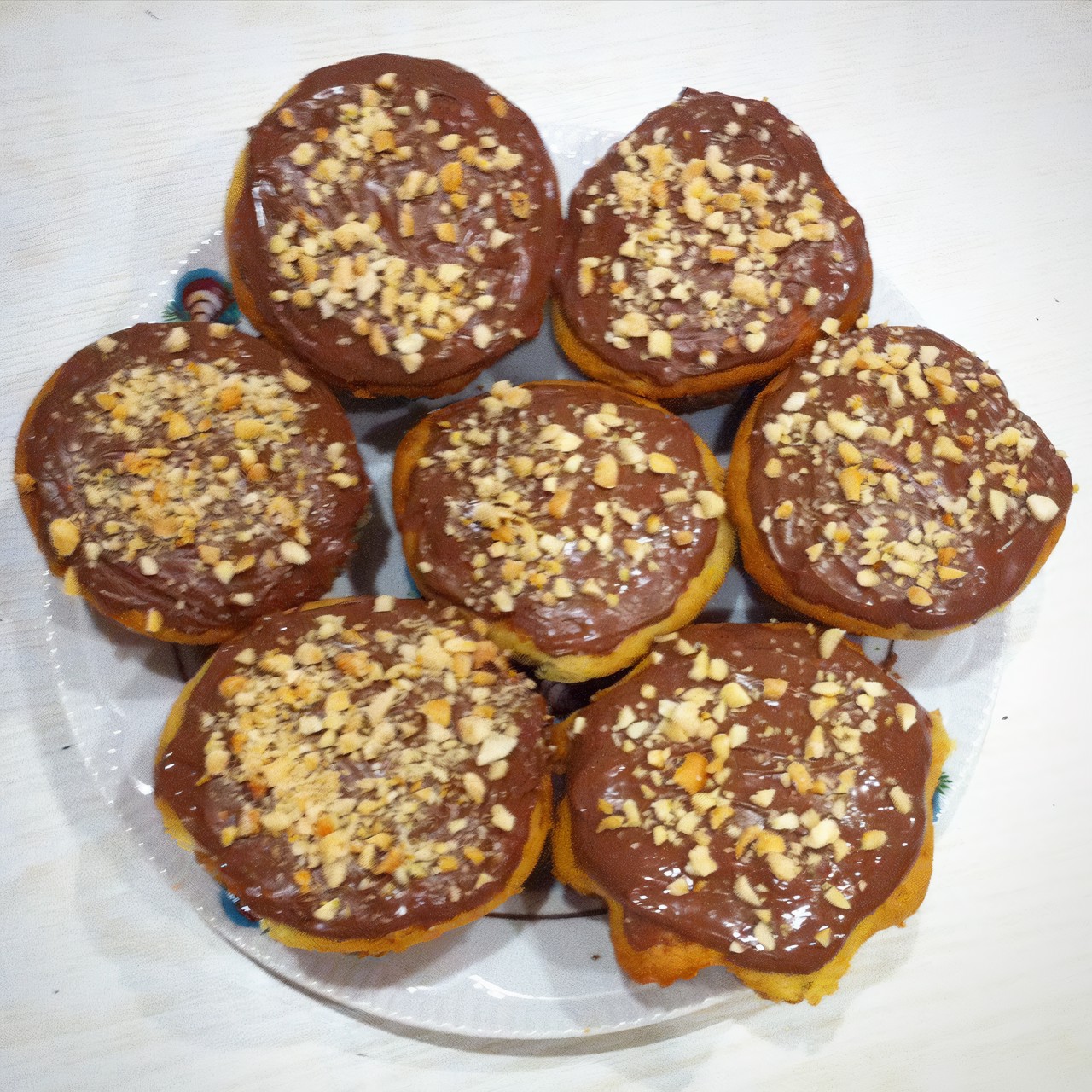 Маффины со смородиной