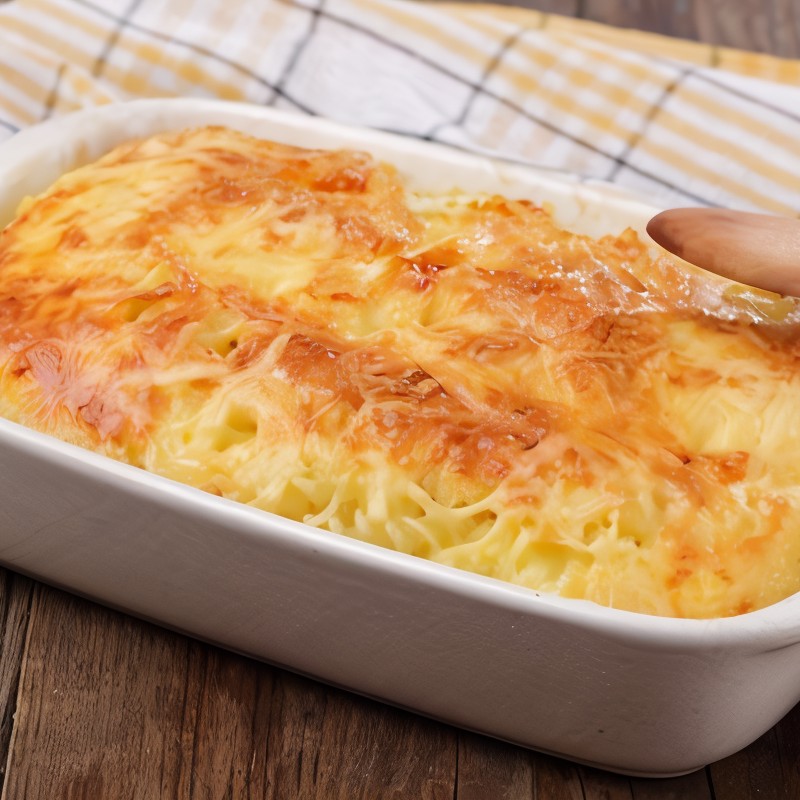 Макаронник или лапшевик с творогом