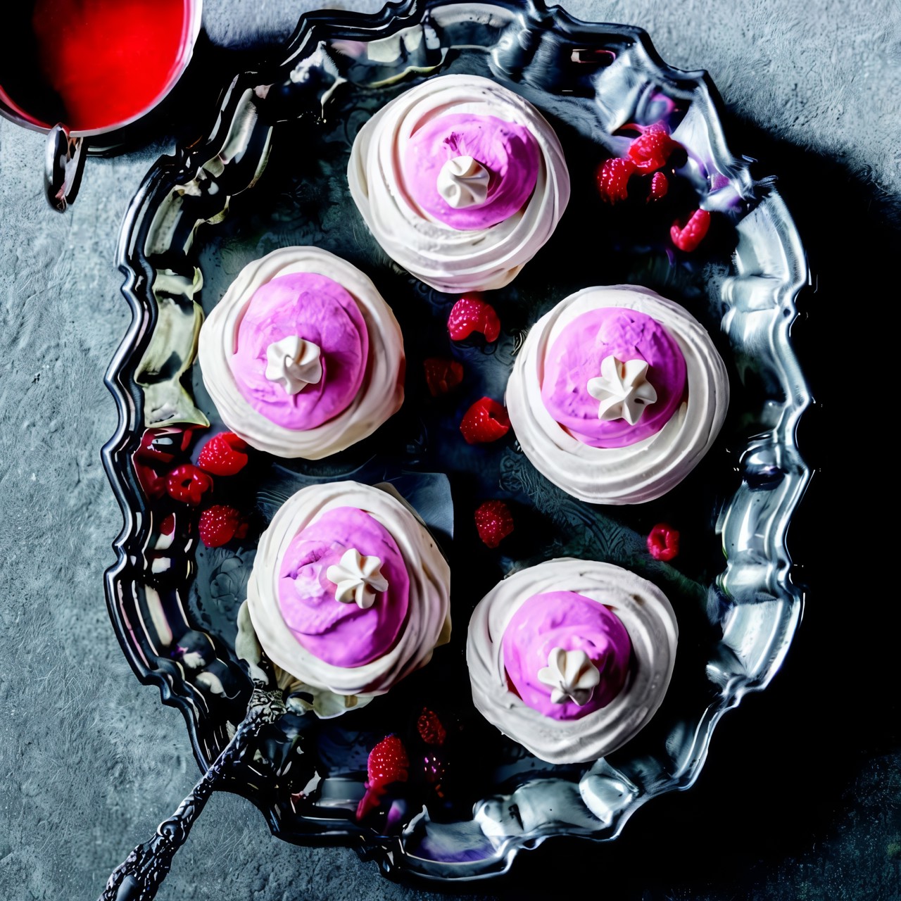 Малиновые меренги