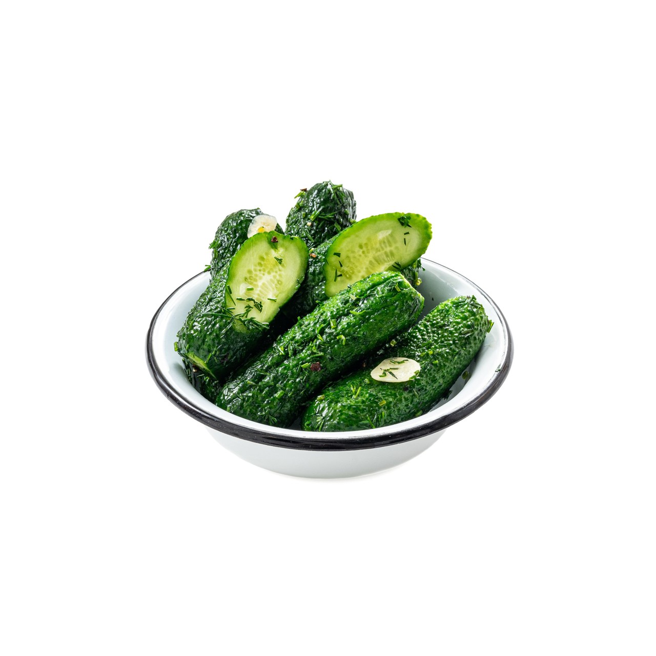 Малосольные огурцы в пакете