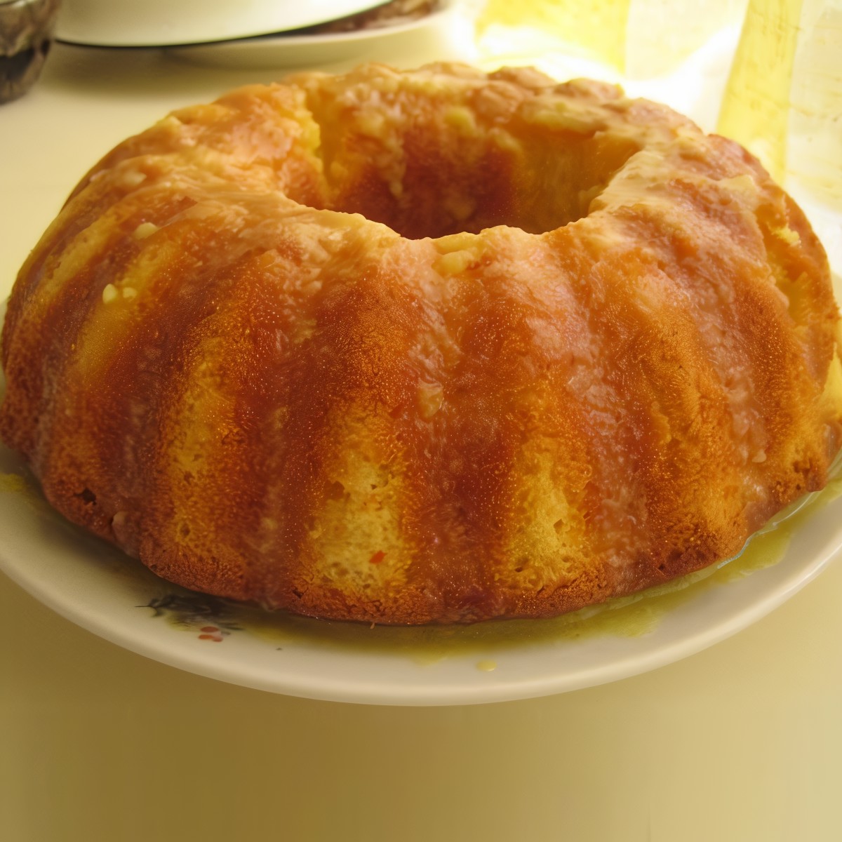 Мандариновый кекс