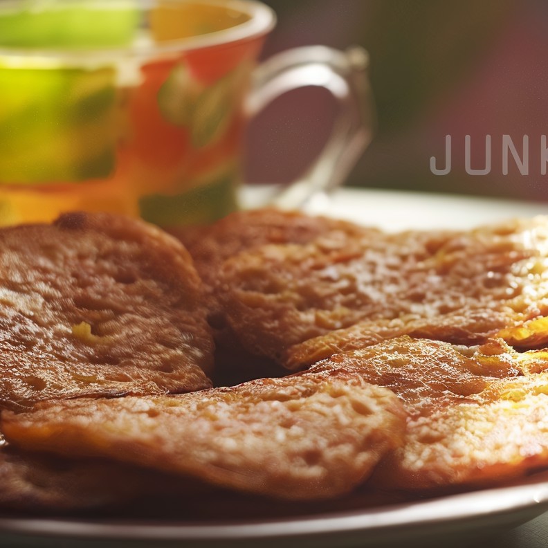 Манные оладьи с куркумой