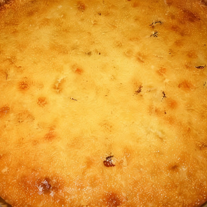 Манник на кефире с арахисом