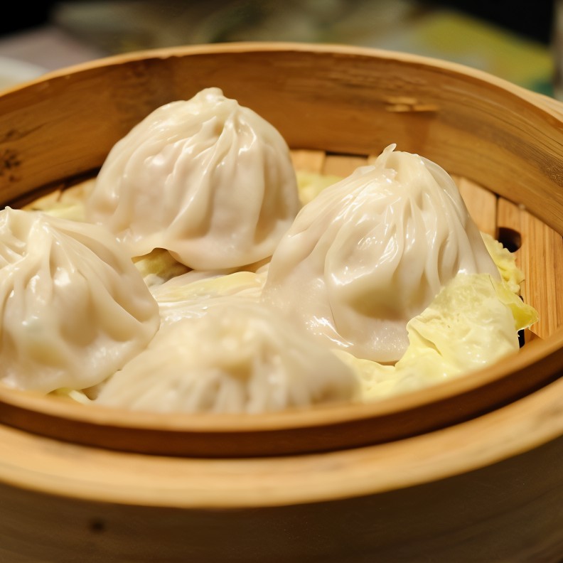 Манты с картофелем