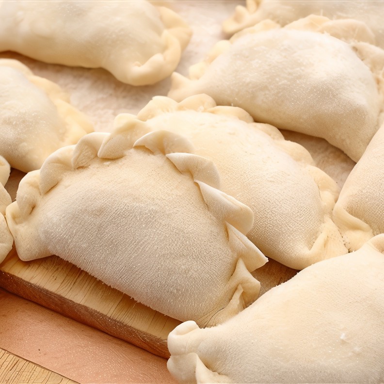 Манты с творогом