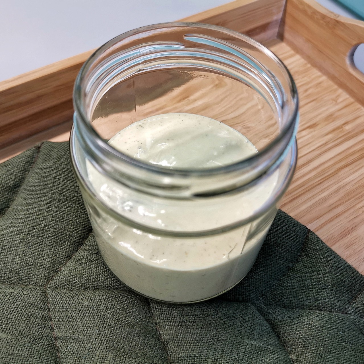 Майонез с шафраном и сливками