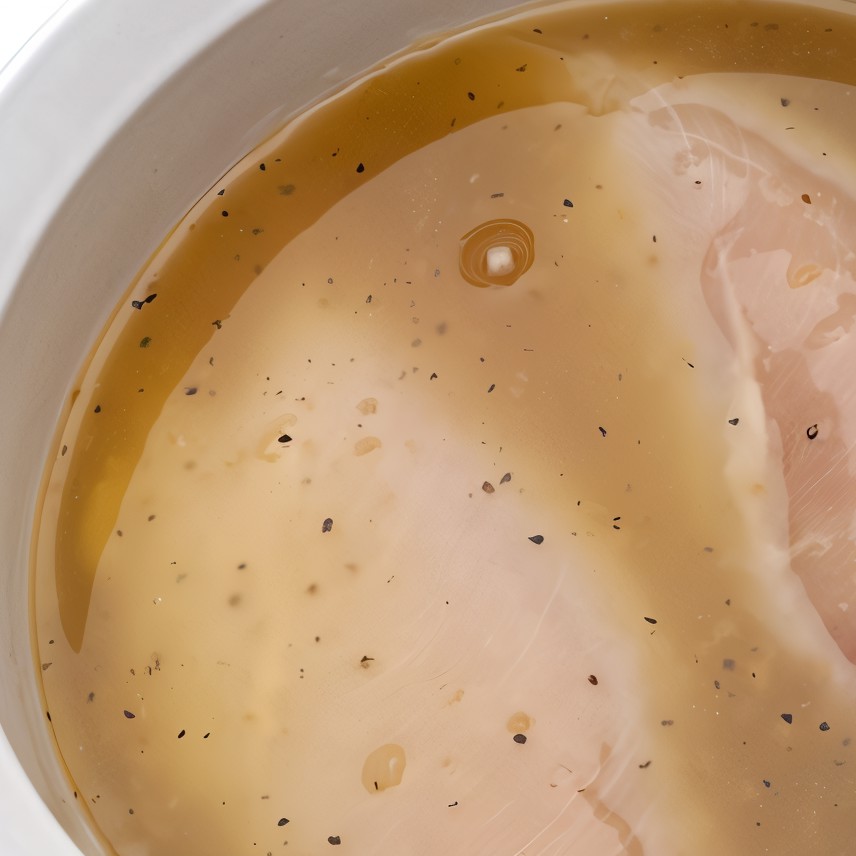 Маринад из белого вина с орегано и чесноком