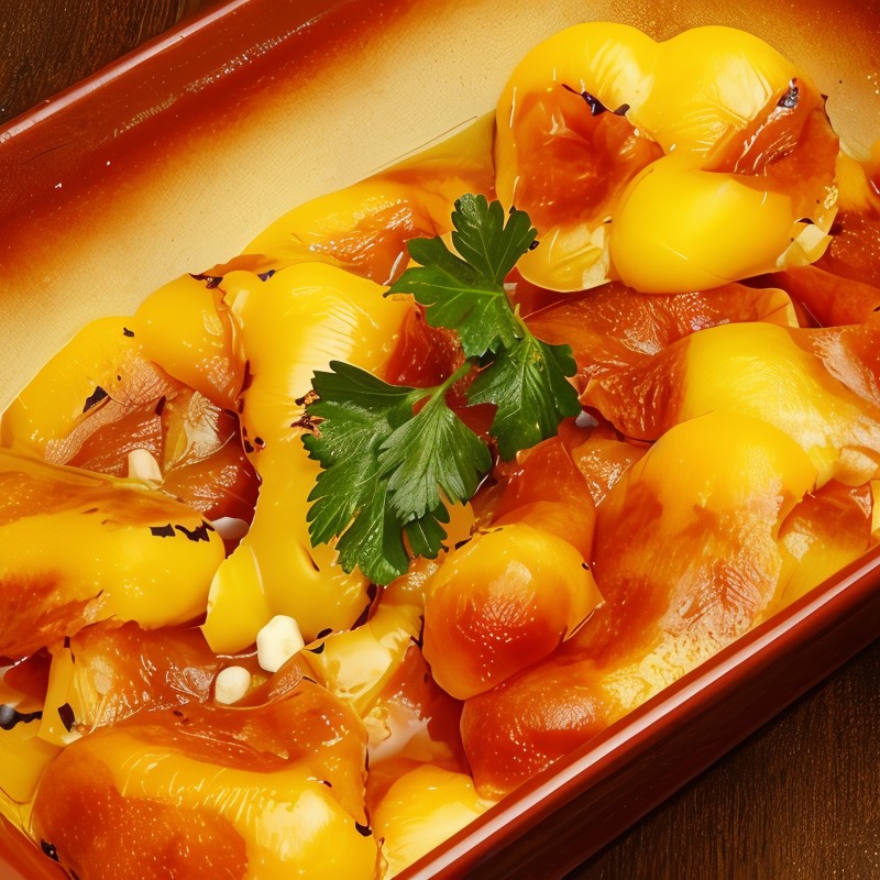 Маринованные сладкие перцы с лимоном