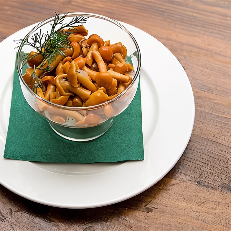 Маринованные опята с пряностями