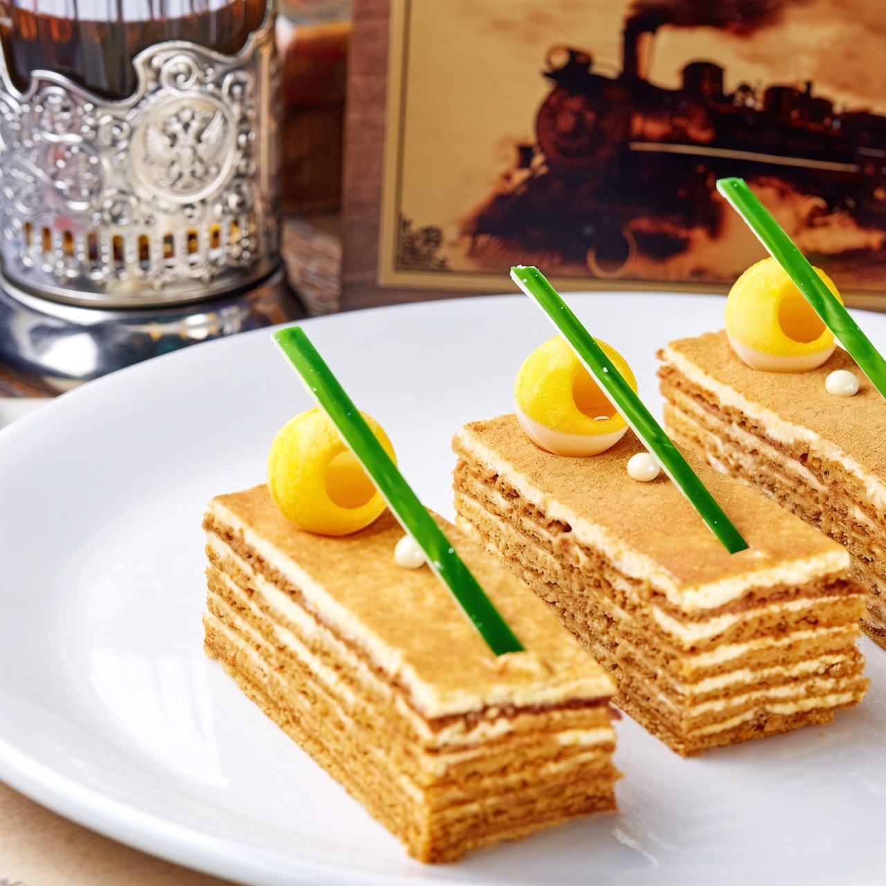 Медовик из ресторана «Гранд Европейский Экспресс»