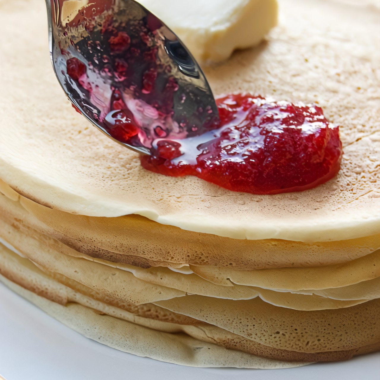 Медово-ягодный соус для мороженого