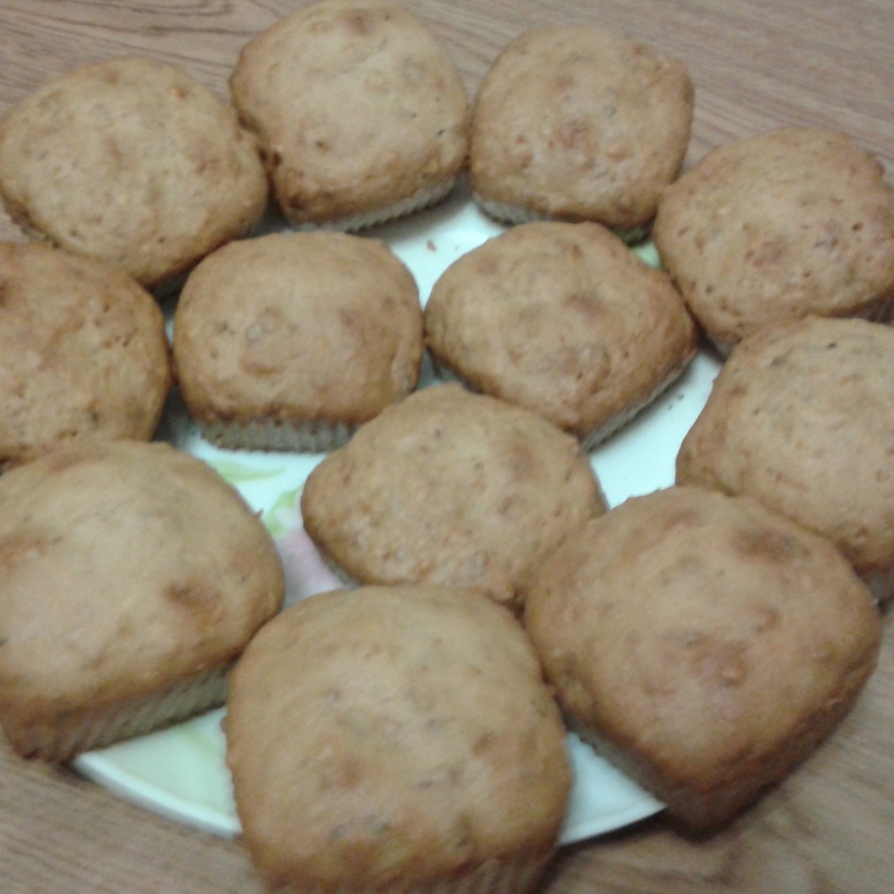 Медово-ореховые кексы