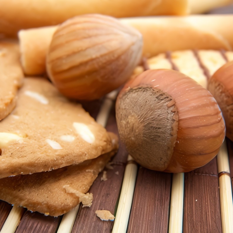 Медовое печенье с корицей и лесными орехами