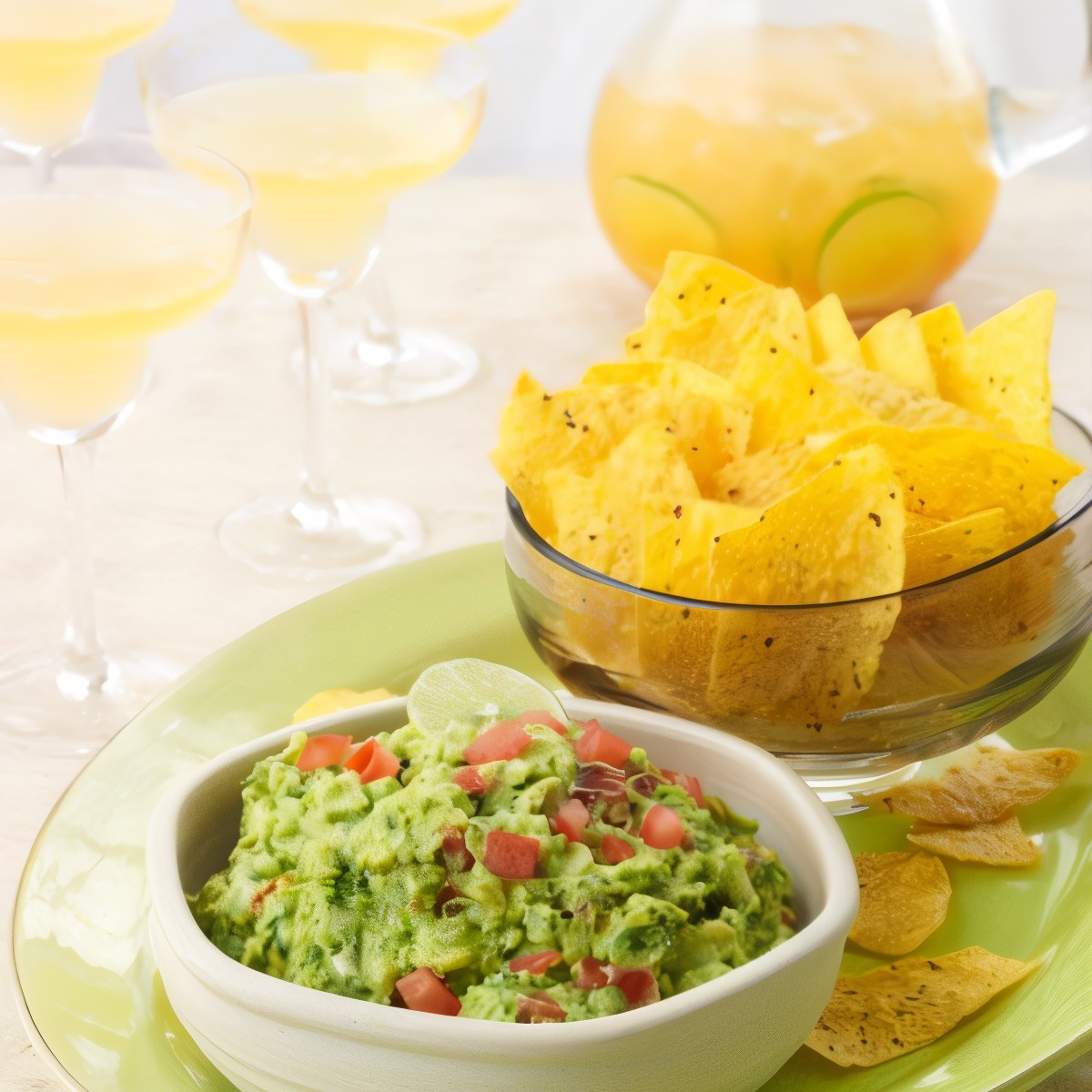 Мексиканская закуска из фасоли и авокадо