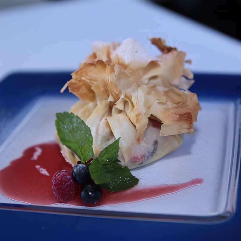 Мешочек с ягодами