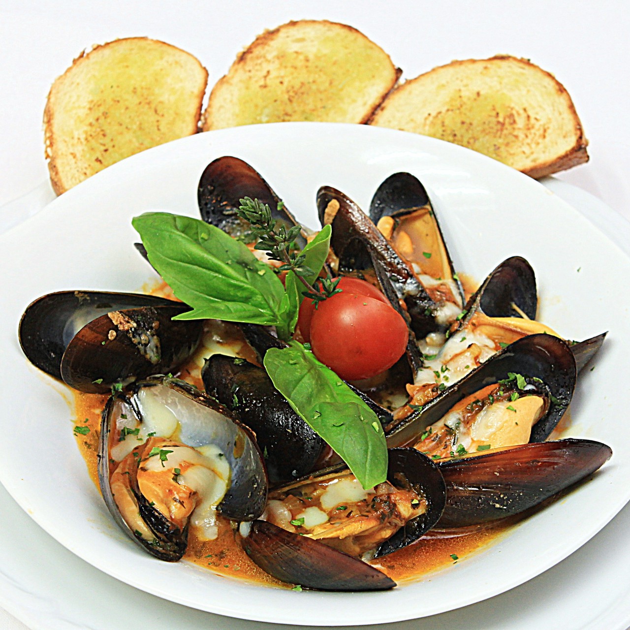 Мидии «Аль-форно»