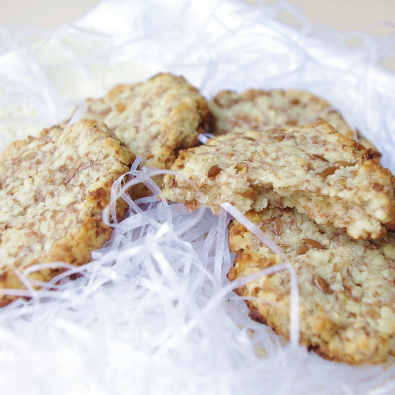 Миндально-лимонные коржики