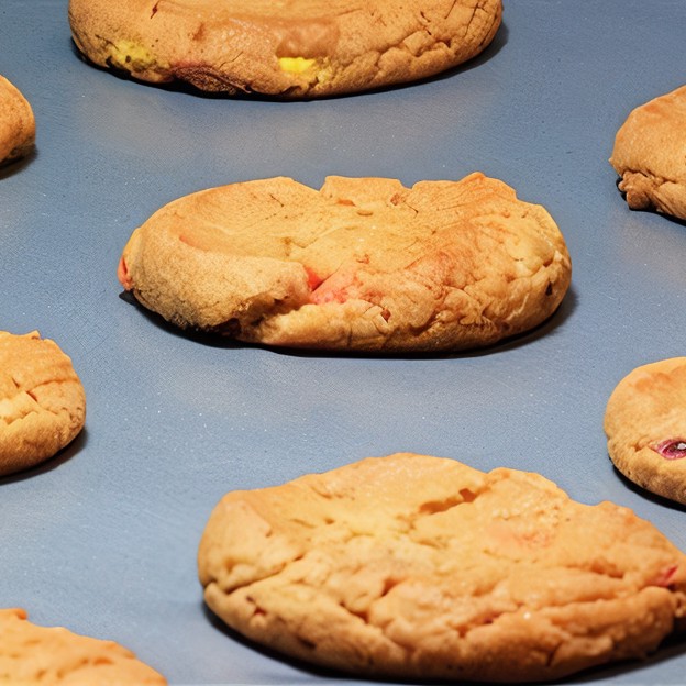 Миндальное печенье с тыквой