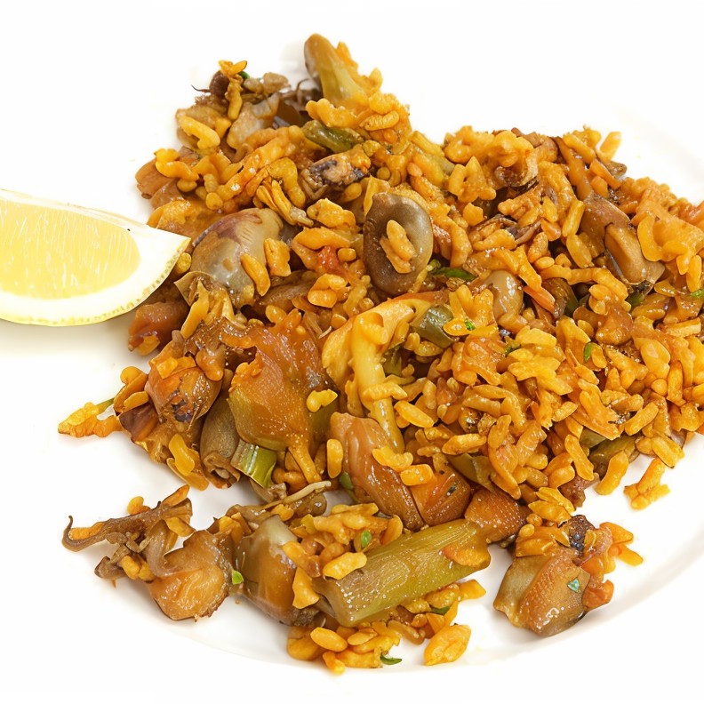 Мясная паэлья