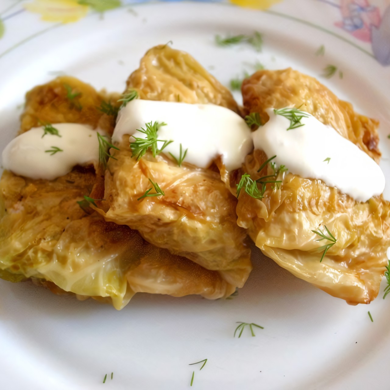 Мясные голубцы