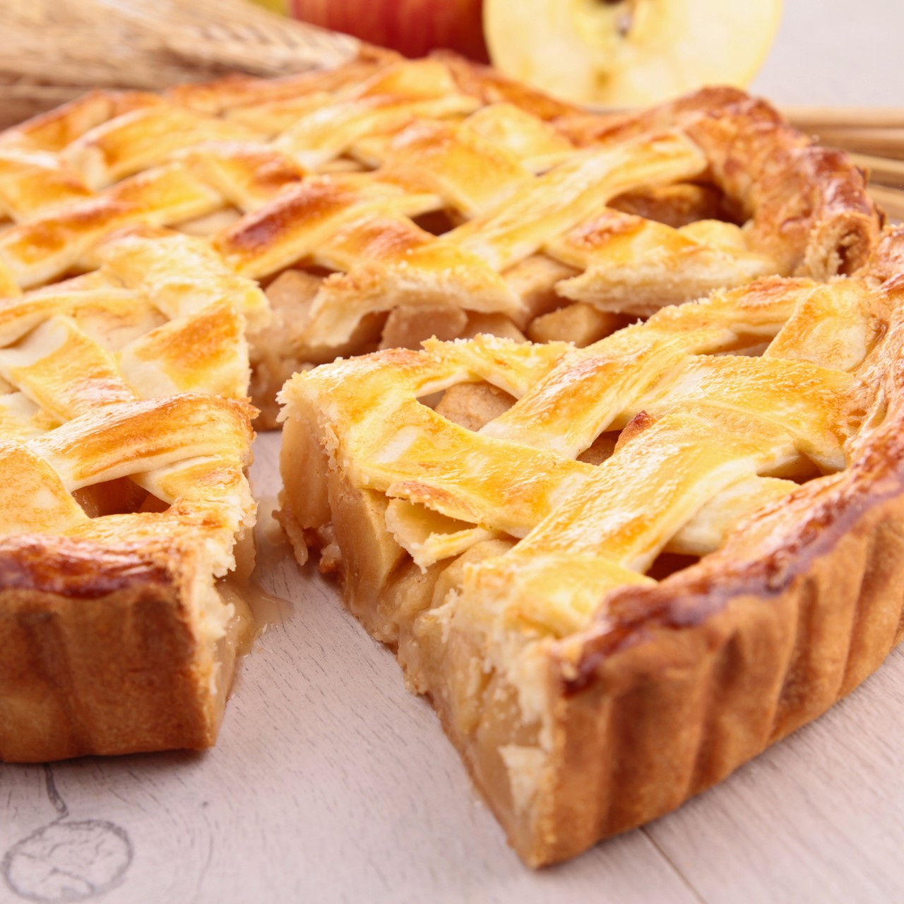 Мясной пирог с пшеницей