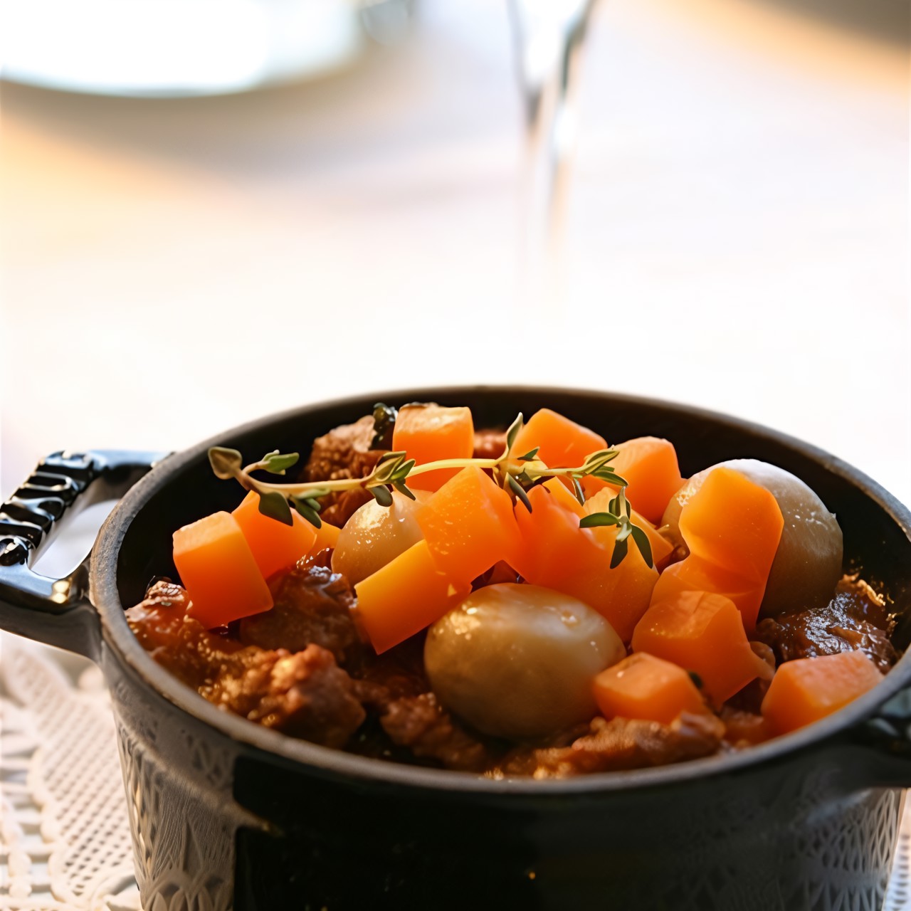 Мясо духовое с грибами