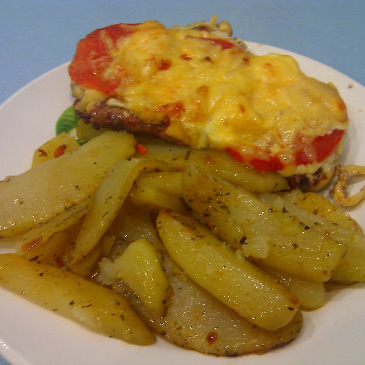 Мясо по-французски с горчицей