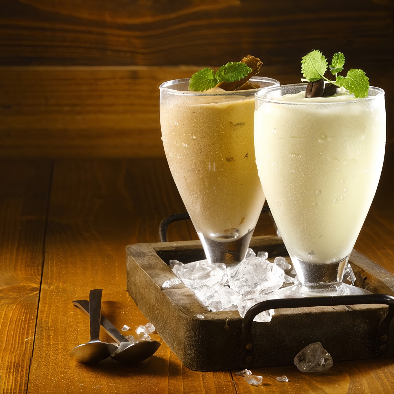 Мятно-шоколадный кофе