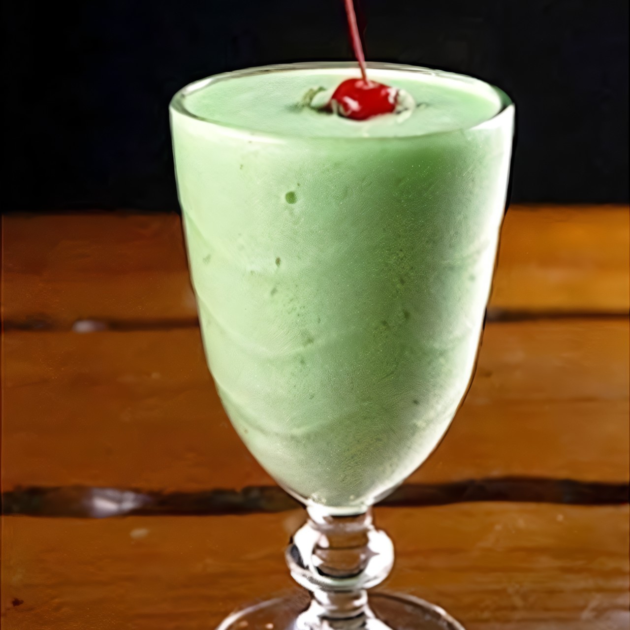 Молочный коктейль с яблоком