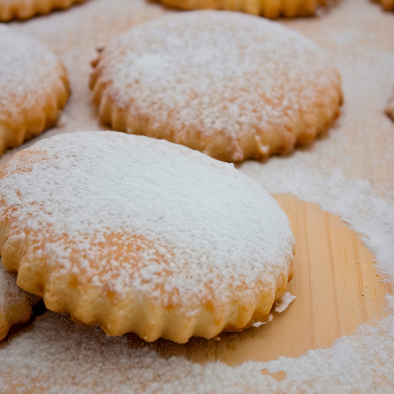Молочные коржики (milk biscuits)
