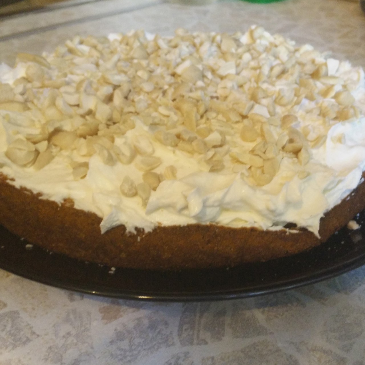 Морковный пирог с кремом из маскарпоне