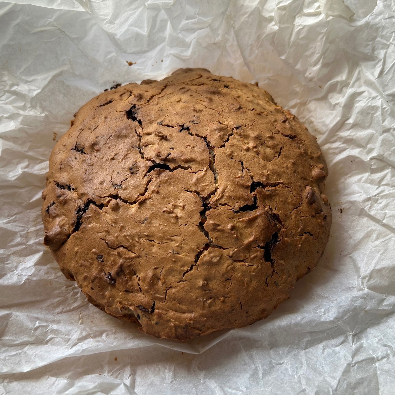 Морковный кекс с орехами и шоколадом