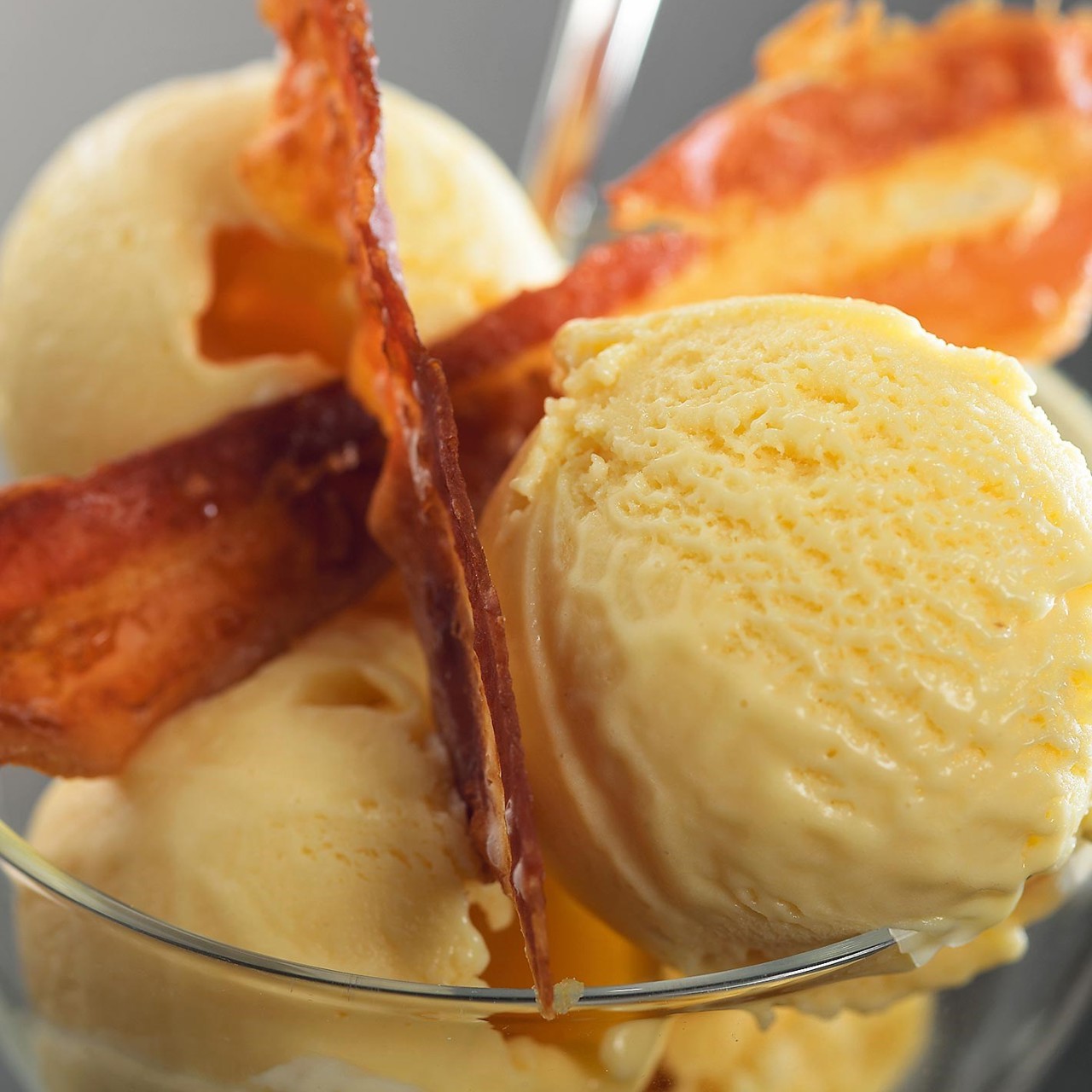 Мороженое из бекона