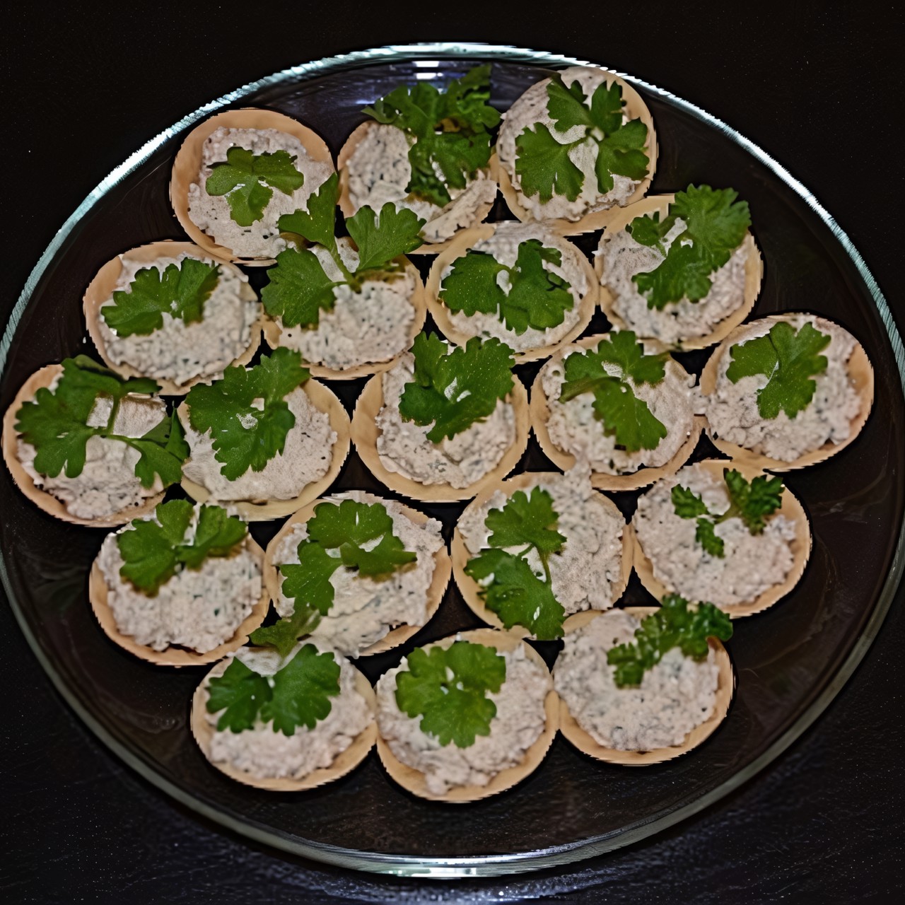 Мусс из креветок и маскарпоне