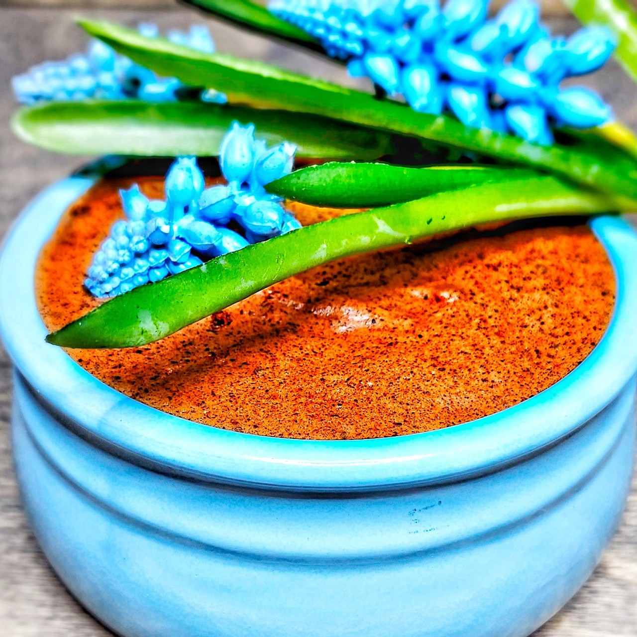 Мусс с хлопьями шоколада