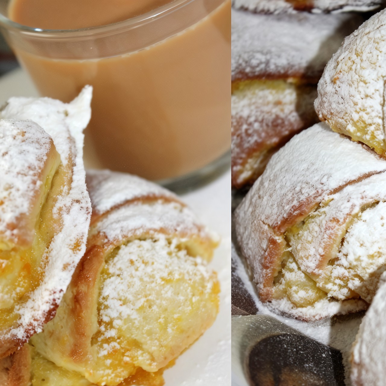 Мягкое апельсиновое печенье.