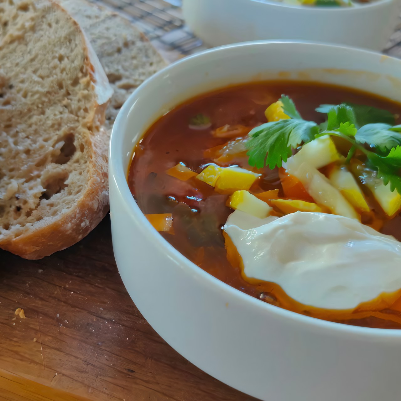 Мясная солянка с картофелем