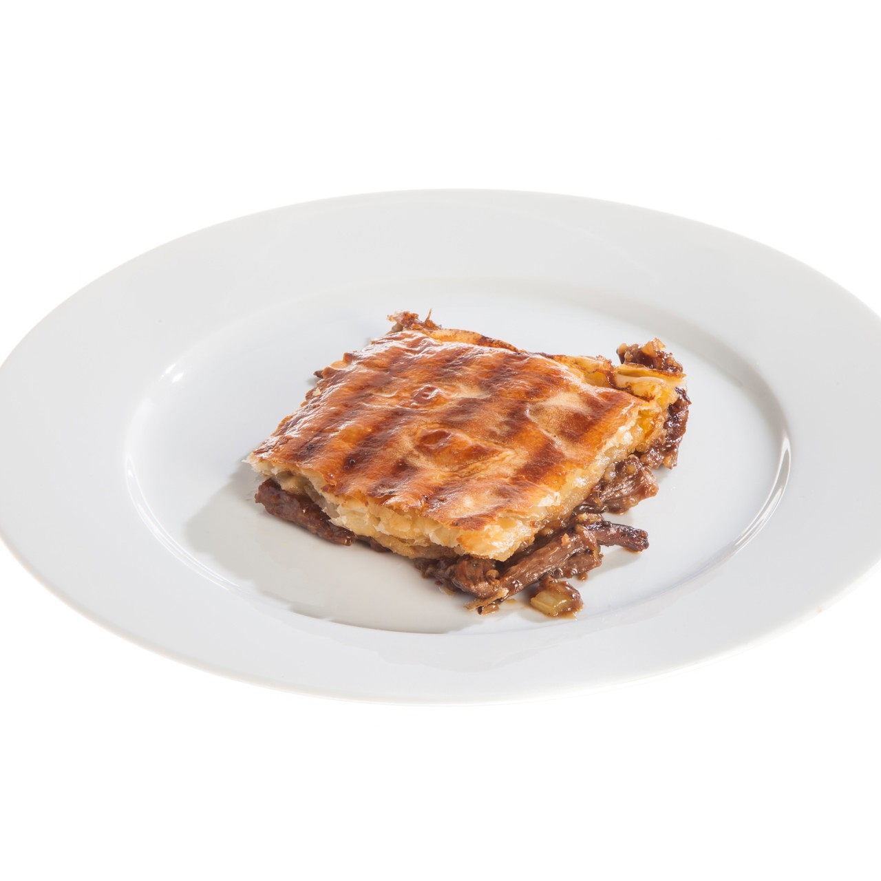 Мясной пирог с темным пивом