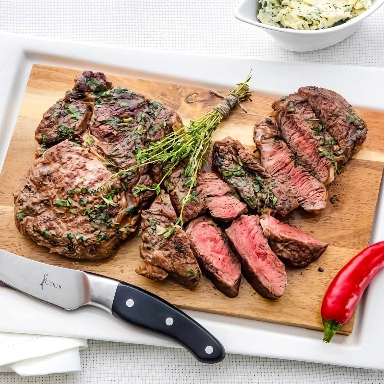 Мясной стейк