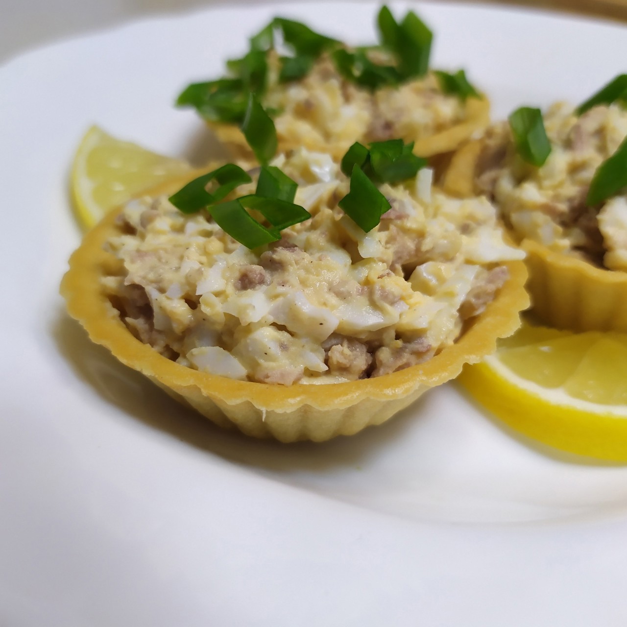 Начинка для тарталеток с печенью трески