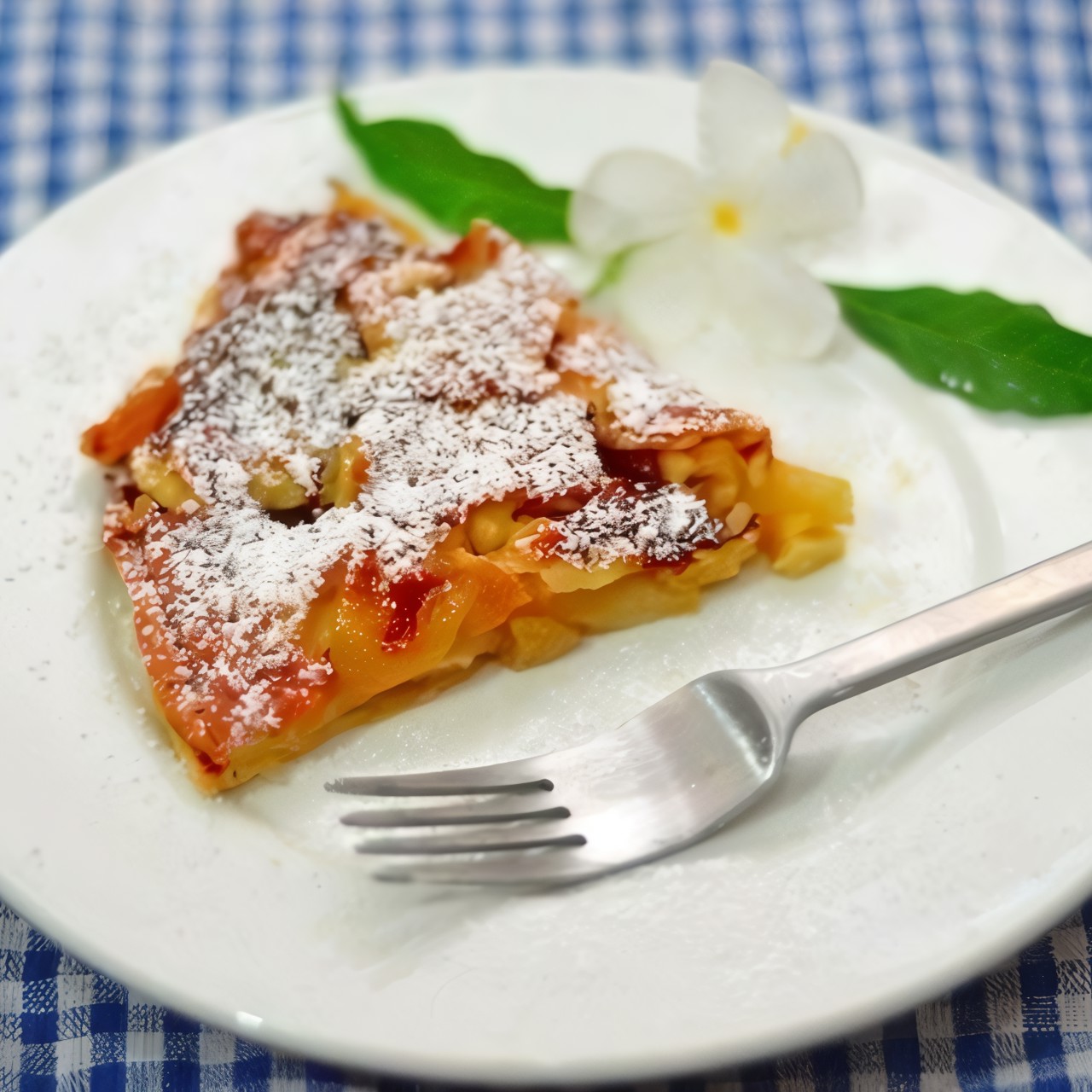 Немецкий яблочный панкейк