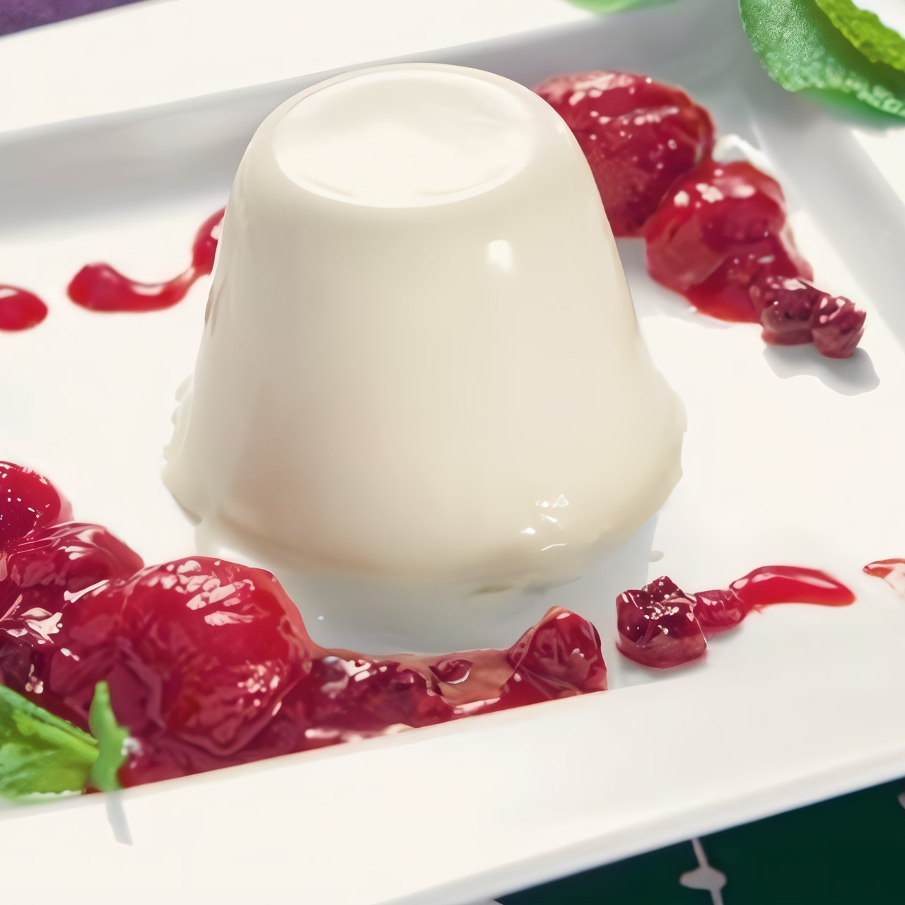 Нежнейшая панна-котта с белым шоколадом