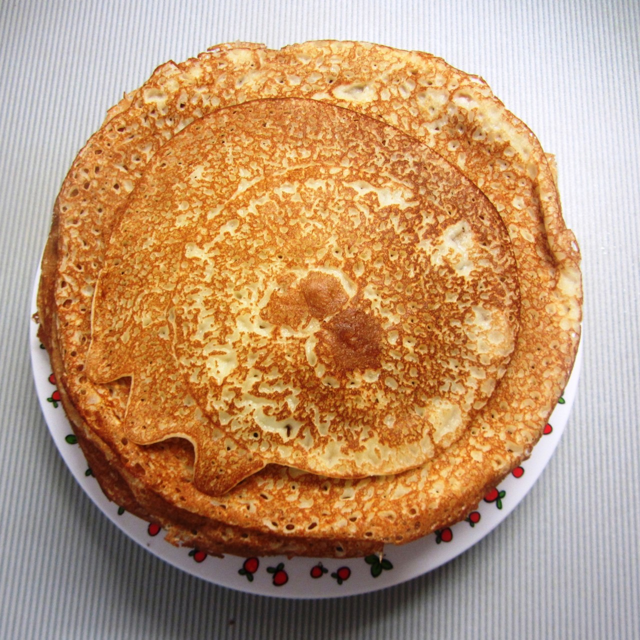 Нежнейшие тонкие блины