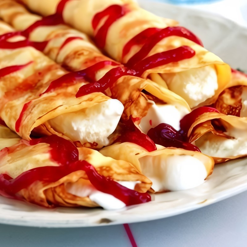 Нежные тонкие блинчики на молоке