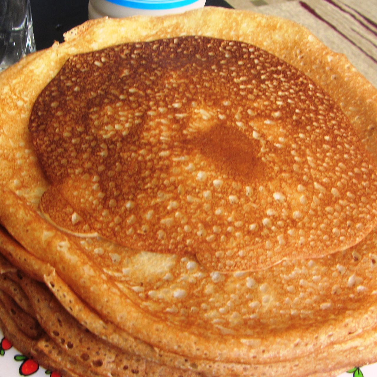 Нежные тонкие блины