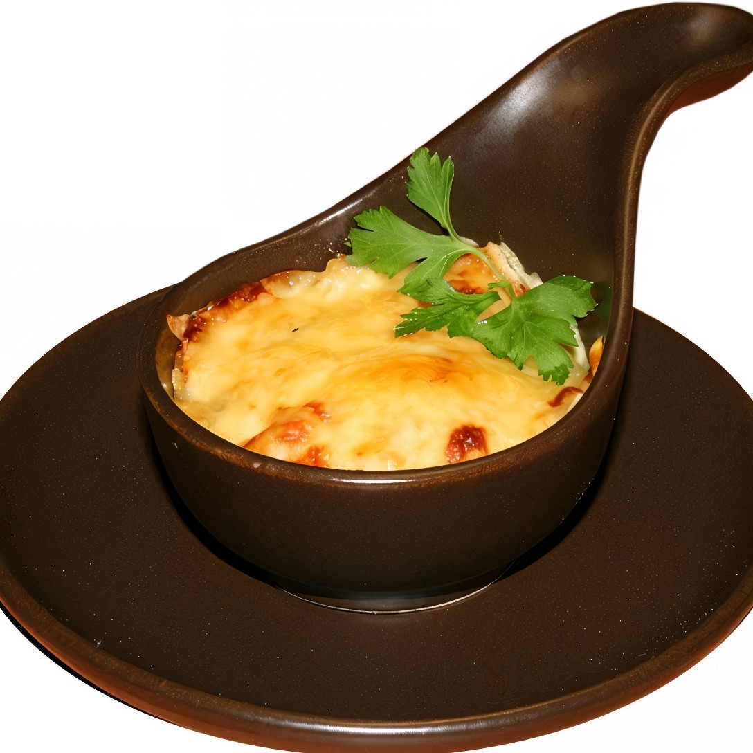 Нежный куриный жюльен с грибами и сыром