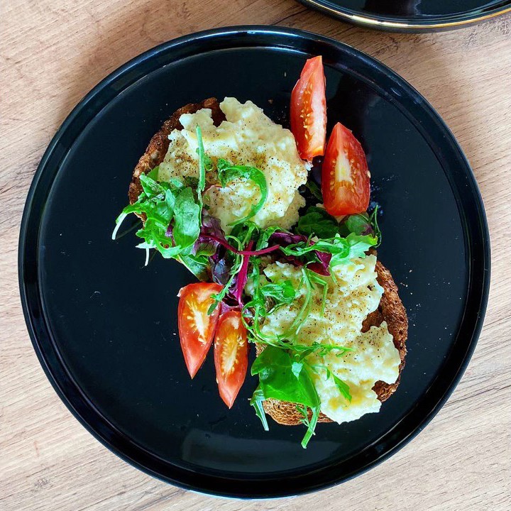 Нежный скрэмбл за 10 минут