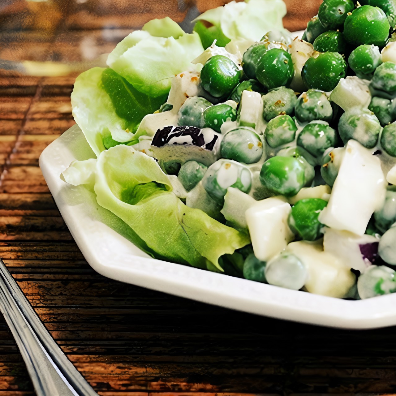 Низкокалорийный оливье