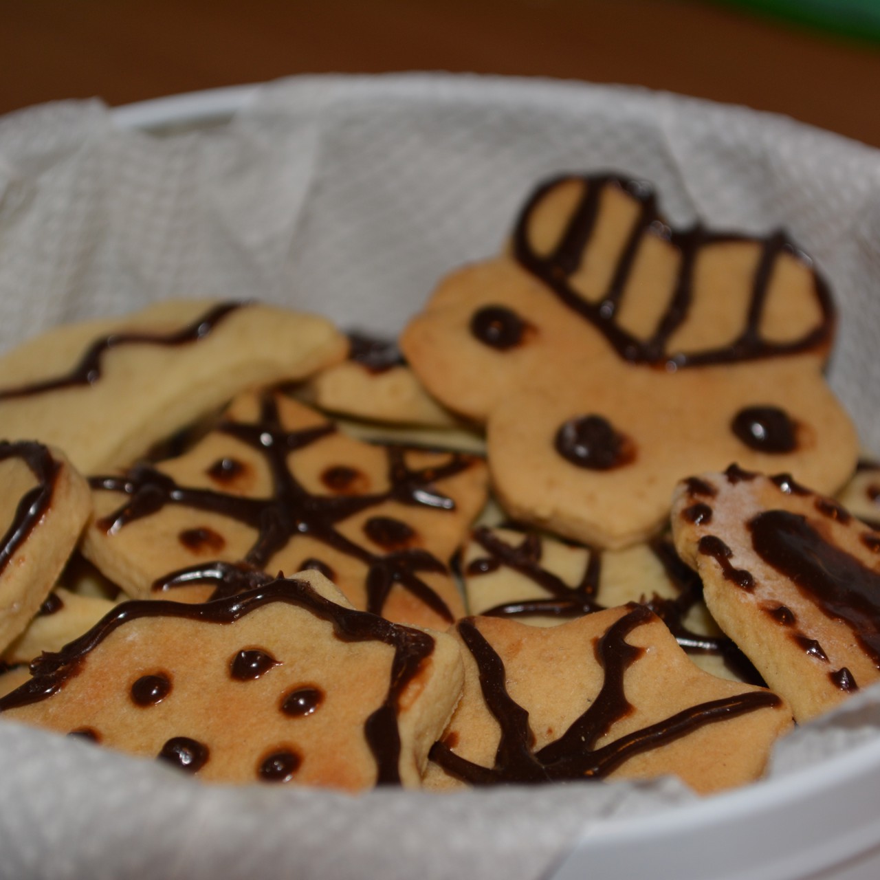 Новогоднее имбирное печенье